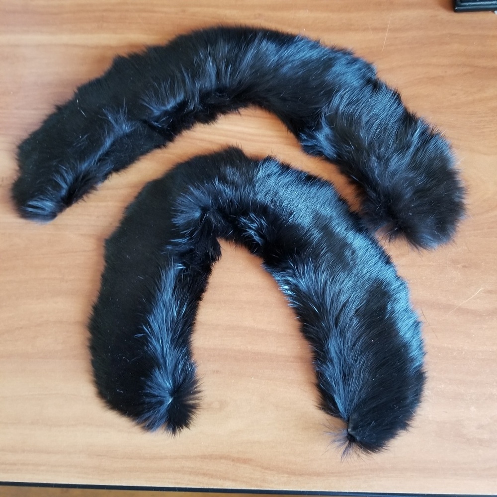 Fur piece collars